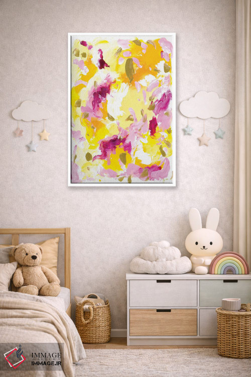 تابلو انتزاعی سولرو اثر جولیا بادو - D3W