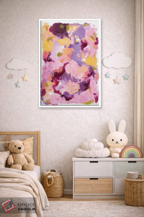تابلو انتزاعی راپونزل اثر جولیا بادو - D4W