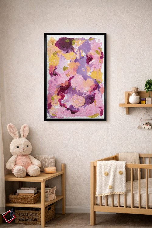 تابلو انتزاعی راپونزل اثر جولیا بادو - D5B