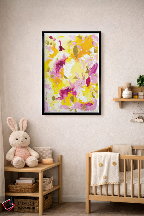 تابلو انتزاعی سولرو اثر جولیا بادو - D4B