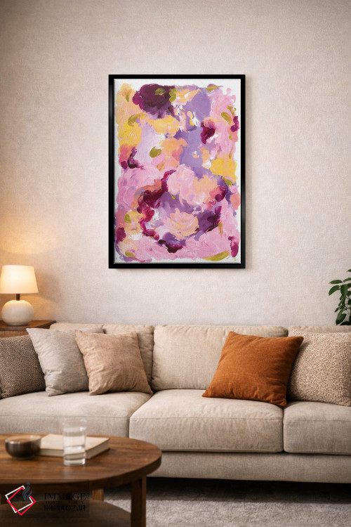 تابلو انتزاعی راپونزل اثر جولیا بادو - D6B