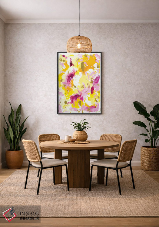 تابلو انتزاعی سولرو اثر جولیا بادو - D5B