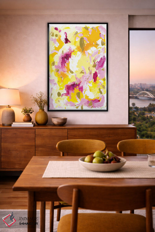 تابلو انتزاعی سولرو اثر جولیا بادو - D6B