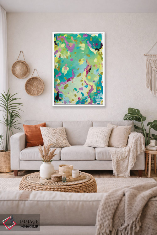 تابلو انتزاعی تیانا اثر جولیا بادو - D3W