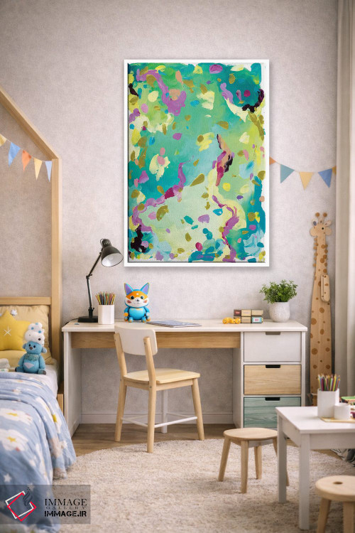 تابلو انتزاعی تیانا اثر جولیا بادو - D1W