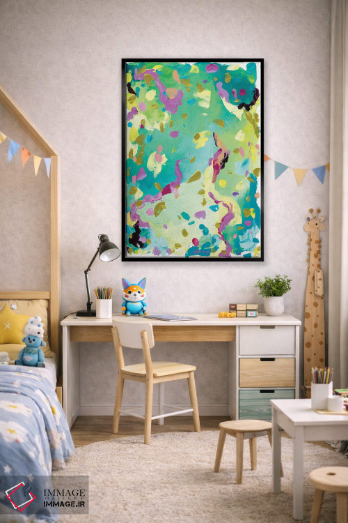 تابلو انتزاعی تیانا اثر جولیا بادو - D2B