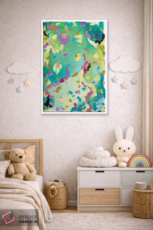 تابلو انتزاعی تیانا اثر جولیا بادو - D4W