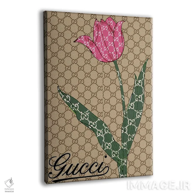 تابلو دکوراتیو گل گوچی اثر جولی شریبر - نمای پرسپکتیو محصول