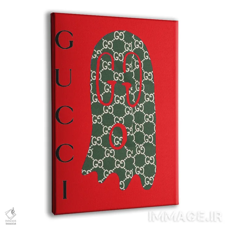 تابلو دکوراتیو بو گوچی اثر جولی شریبر - نمای پرسپکتیو محصول