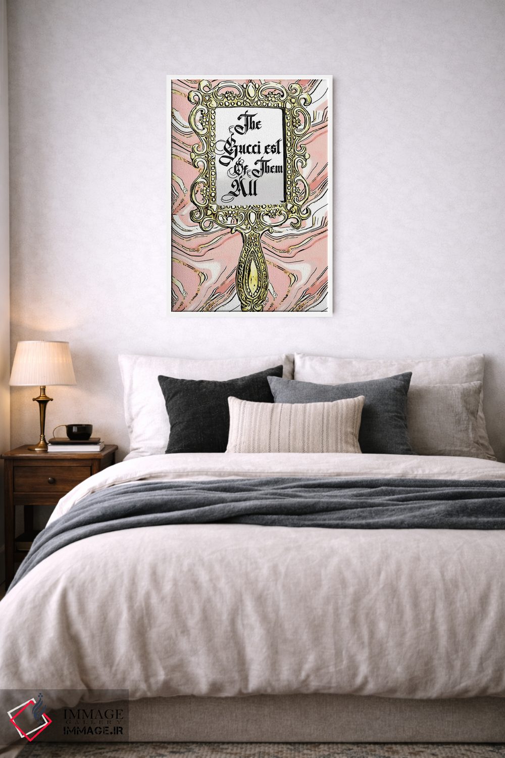 تابلو دکوراتیو گوچی ترین اثر جولی شریبر - D5W