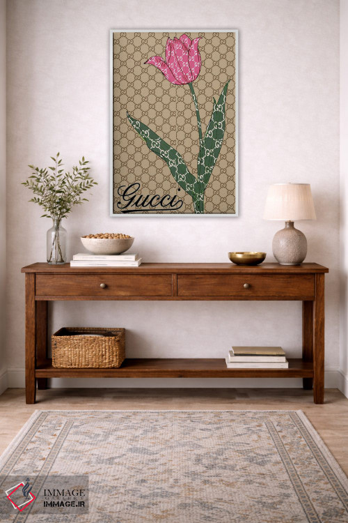 تابلو دکوراتیو گل گوچی اثر جولی شریبر - D3W