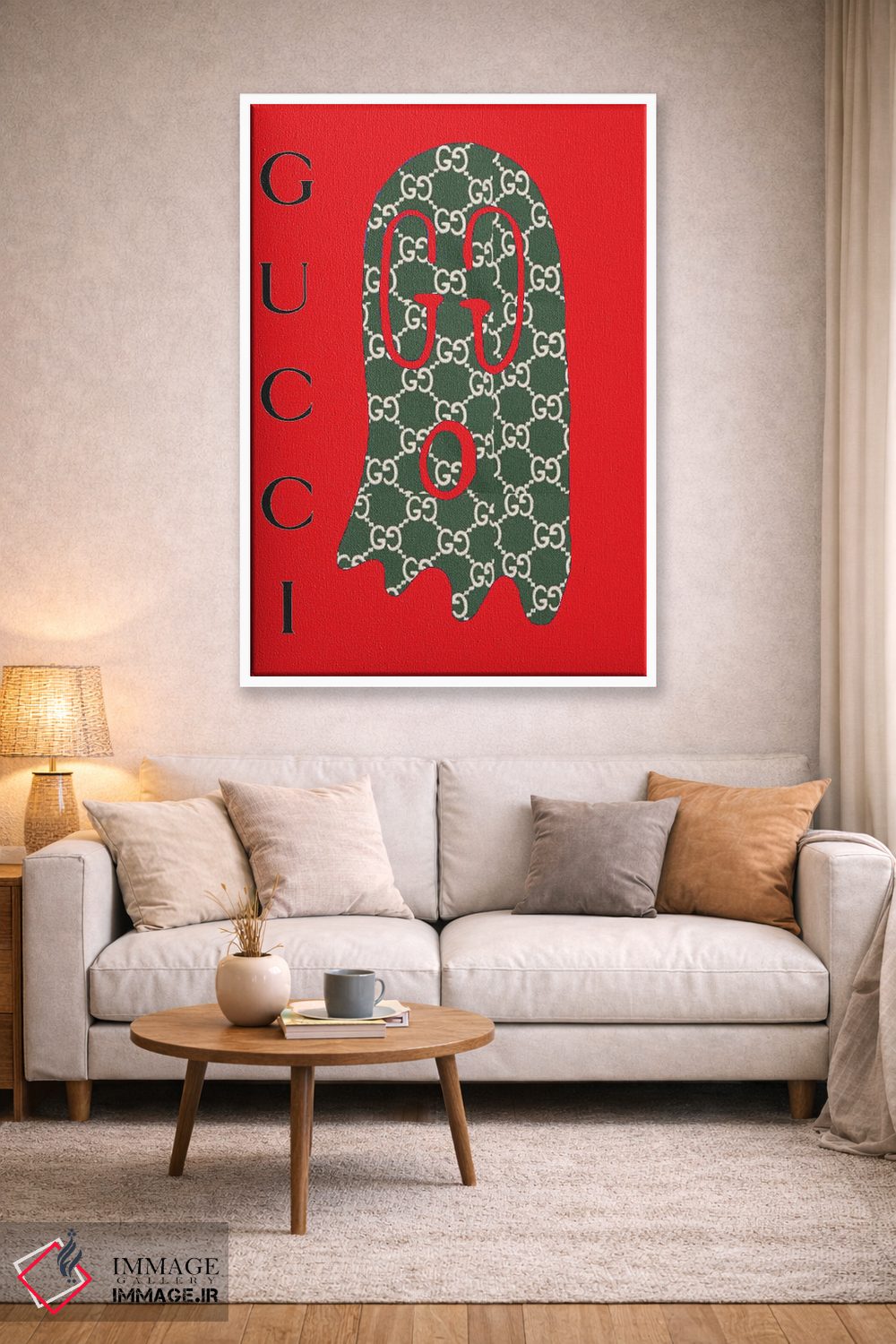 تابلو دکوراتیو بو گوچی اثر جولی شریبر - D1W
