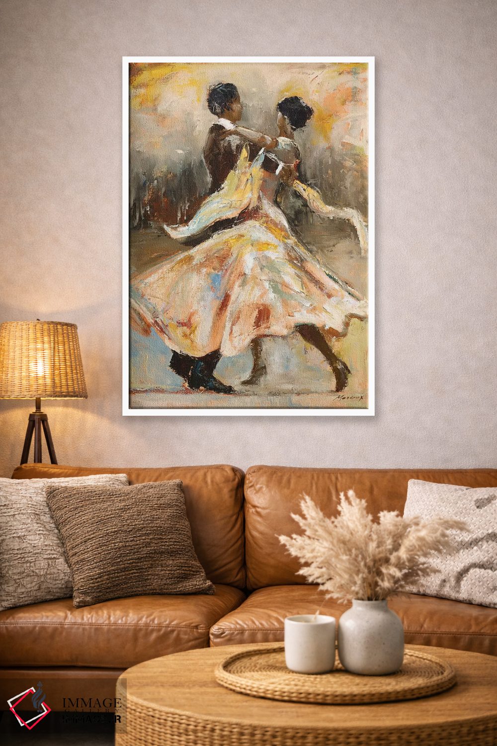 تابلو دکوراتیو شب گردی ۲ اثر جولیان مارکو - D4W