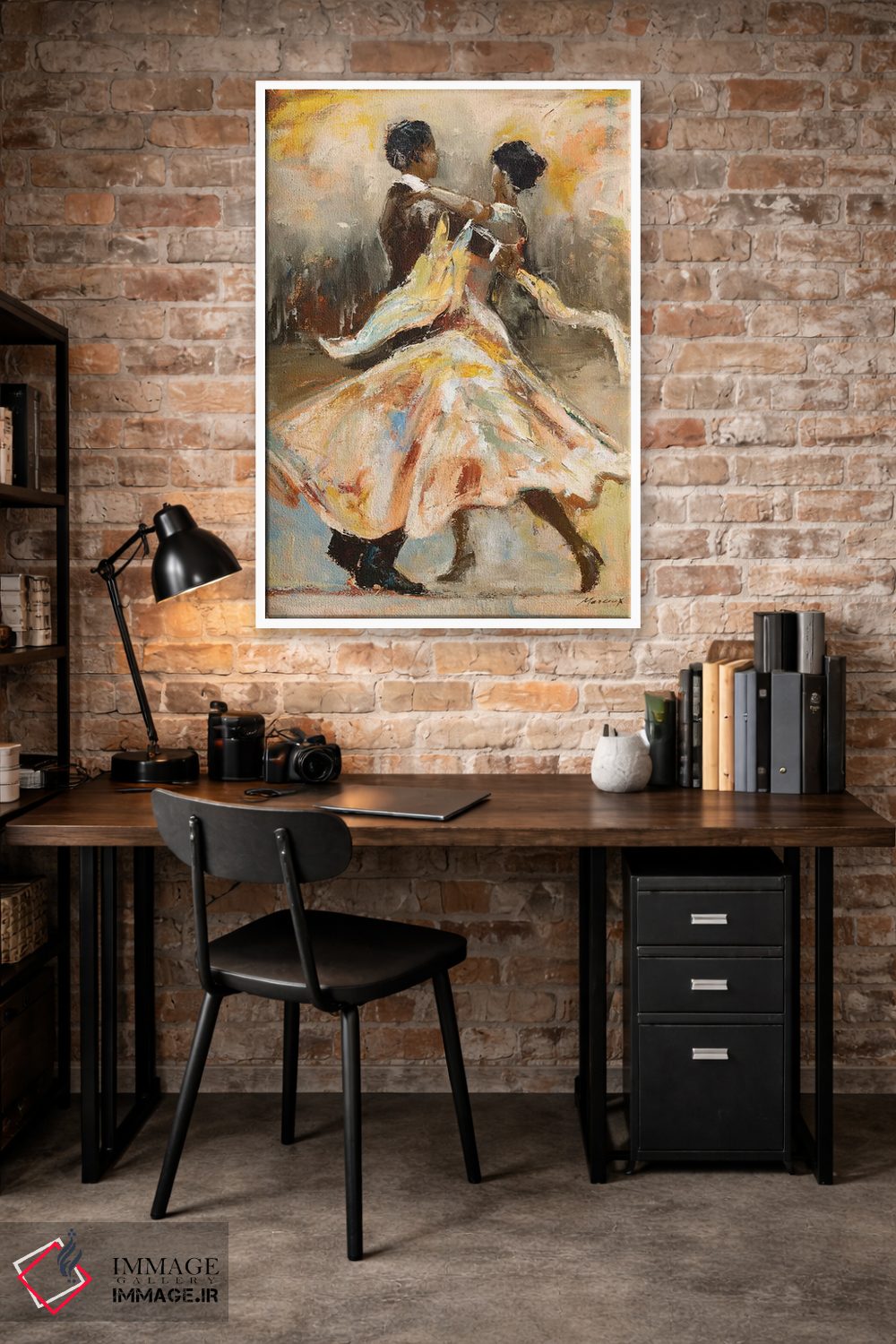 تابلو دکوراتیو شب گردی ۲ اثر جولیان مارکو - D3W