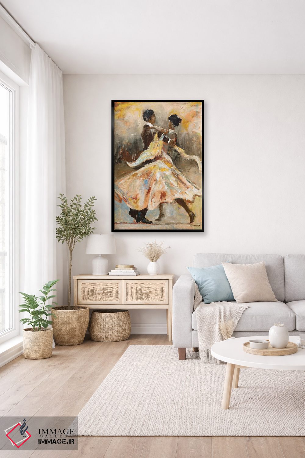 تابلو دکوراتیو شب گردی ۲ اثر جولیان مارکو - D5B