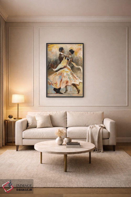 تابلو دکوراتیو شب گردی ۲ اثر جولیان مارکو - D6B