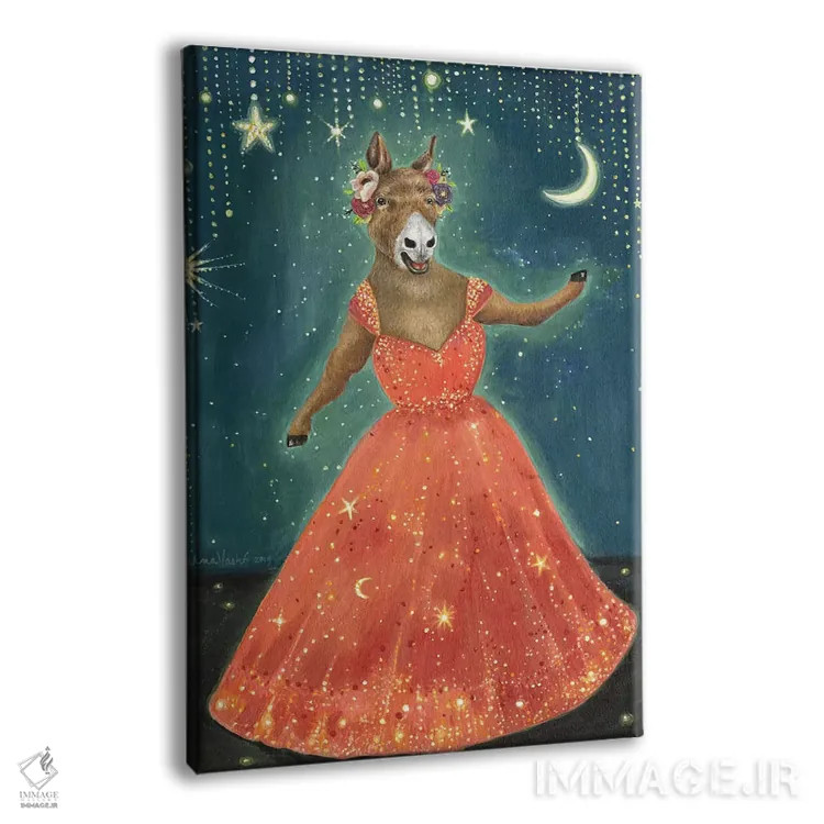 تابلو دکوراتیو اپرای بزرگ هریت اثر جانا واشتی - نمای پرسپکتیو محصول