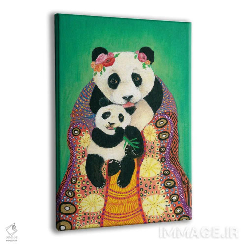 تابلو دکوراتیو تاج گذاری لینگ لینگ اثر جانا واشتی - نمای پرسپکتیو محصول