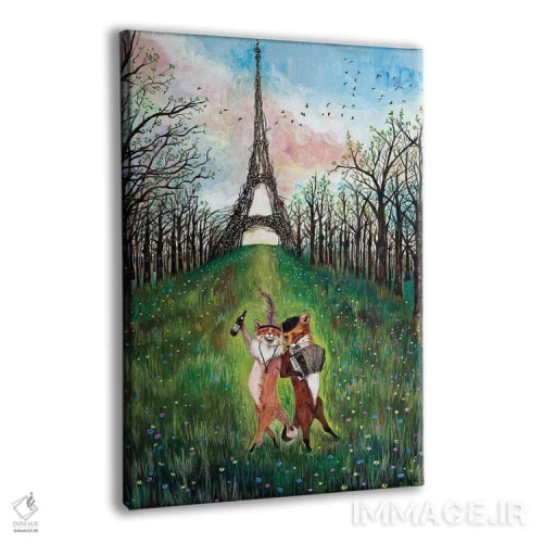 تابلو دکوراتیو جذابیت خاص اثر جانا واشتی - نمای پرسپکتیو محصول