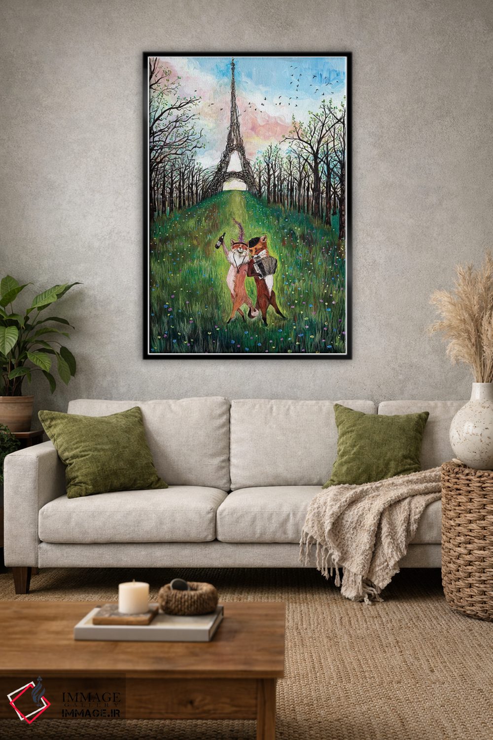 تابلو دکوراتیو جذابیت خاص اثر جانا واشتی - D2B