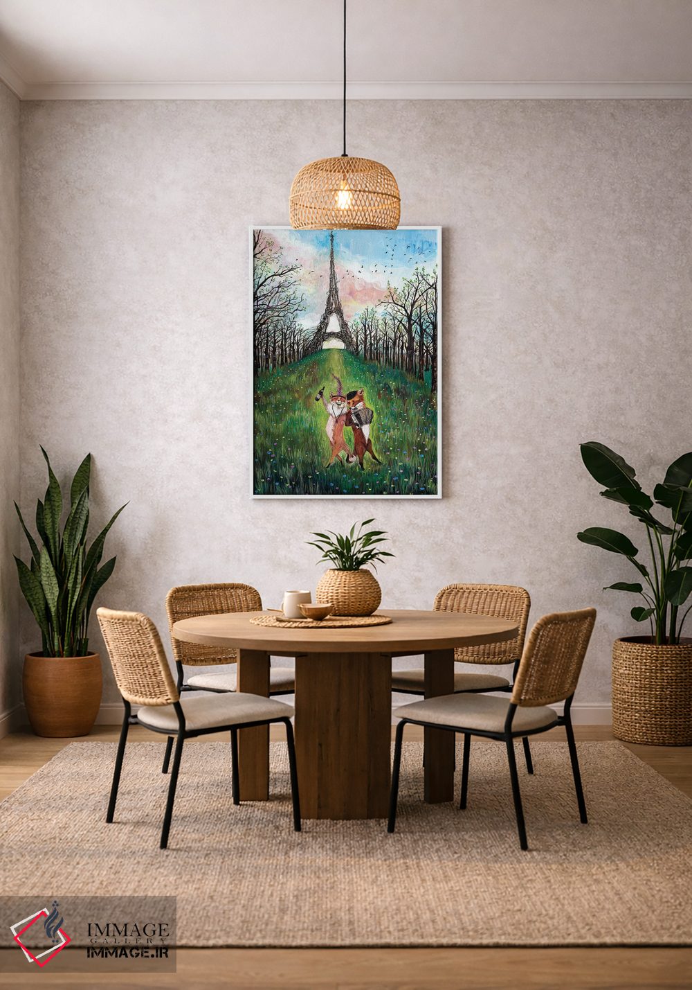 تابلو دکوراتیو جذابیت خاص اثر جانا واشتی - D3W