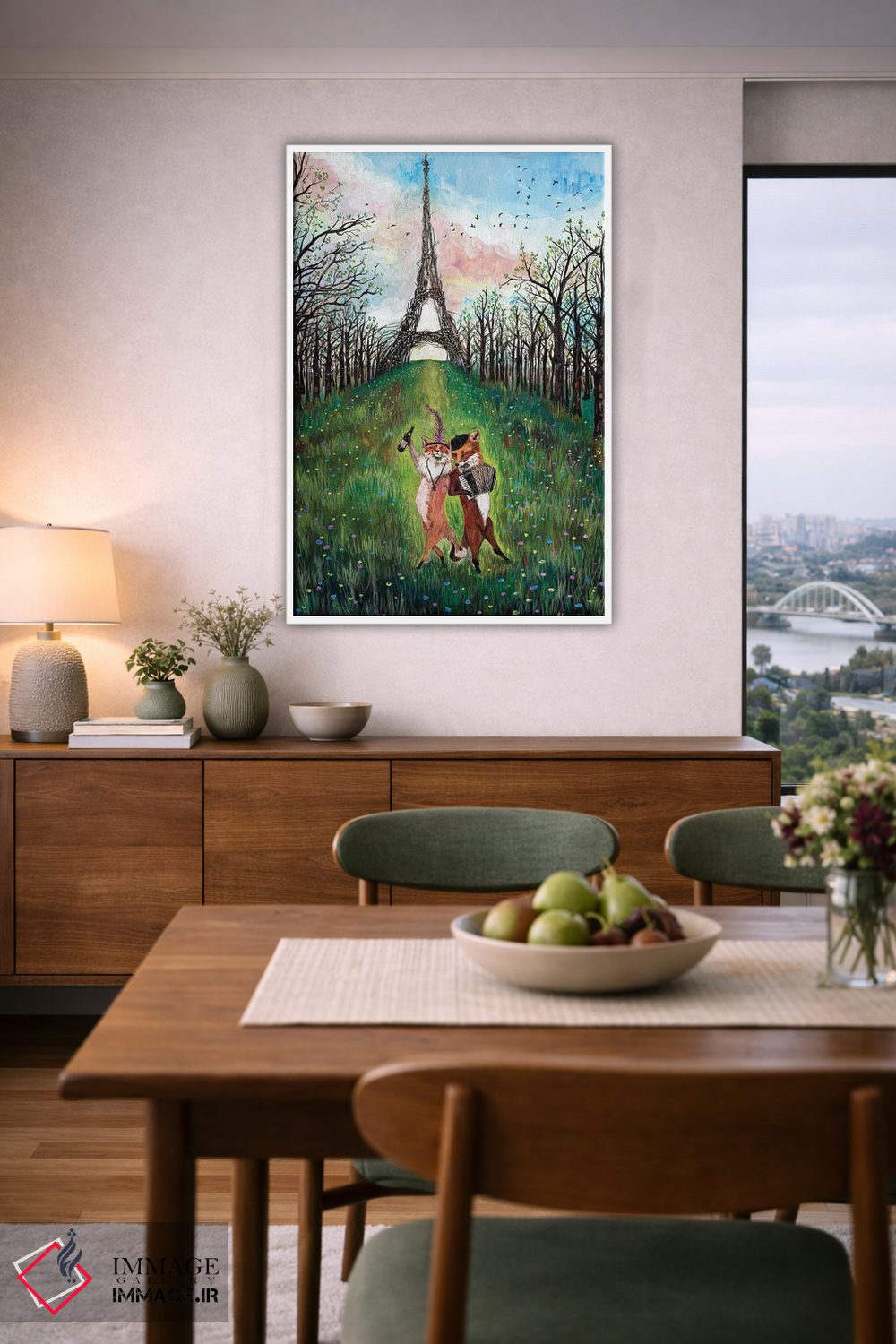 تابلو دکوراتیو جذابیت خاص اثر جانا واشتی - D6W