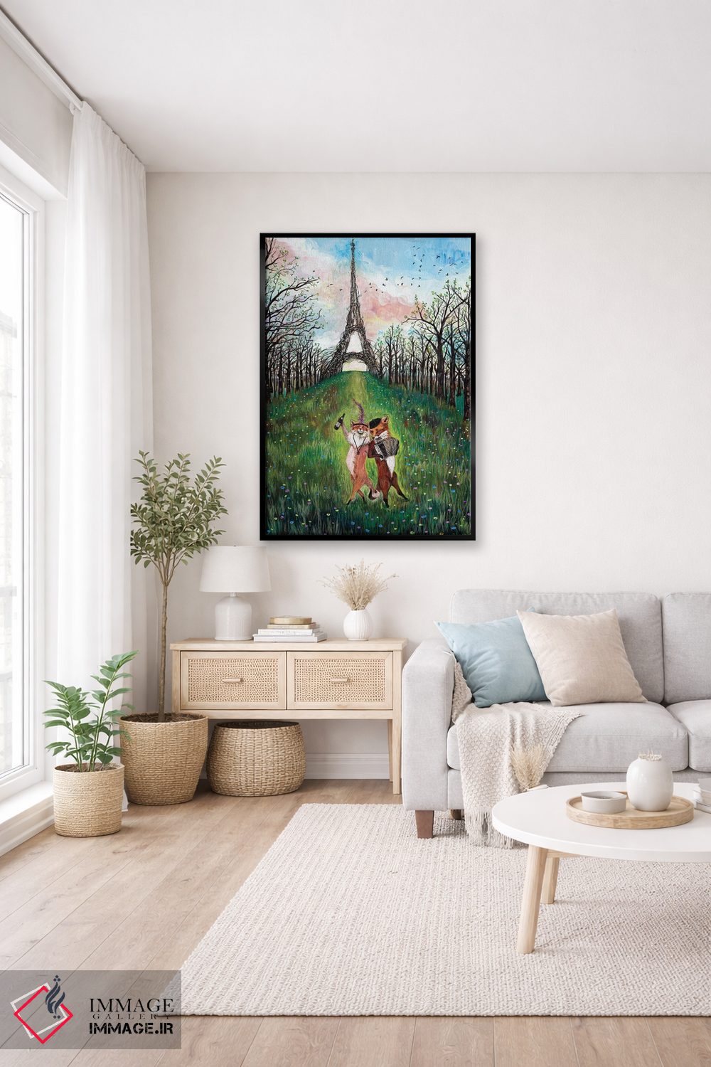 تابلو دکوراتیو جذابیت خاص اثر جانا واشتی - D4B