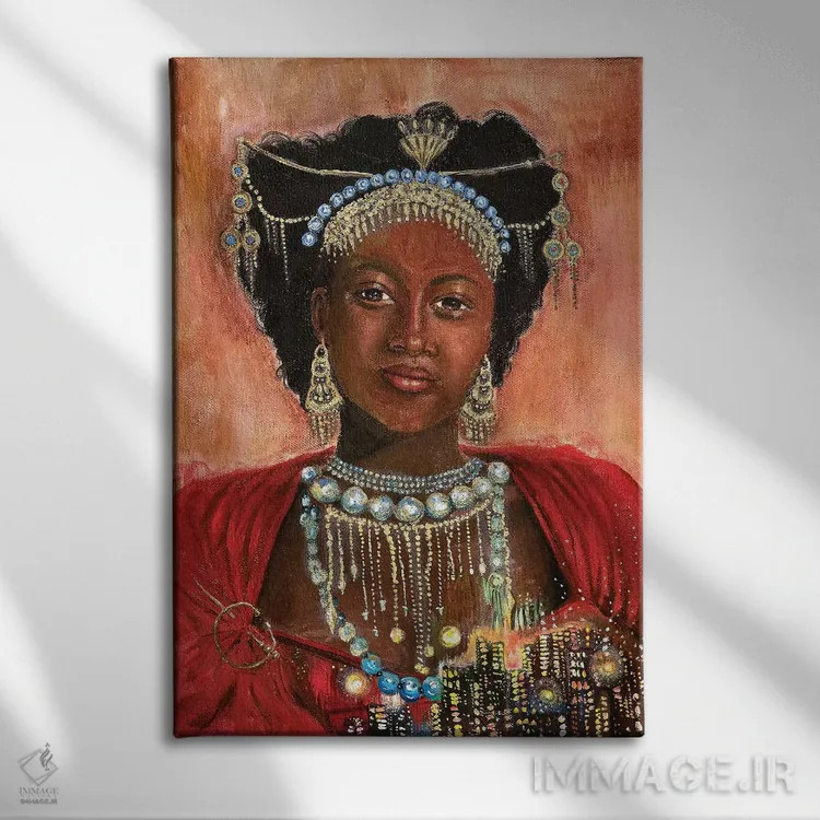 تابلو دکوراتیو کارت پستال ۳ اثر جانا واشتی - نمای روبهرو روی دیوار