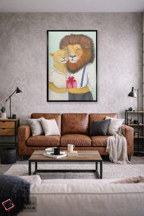 تابلو دکوراتیو روثی و هال اثر جانا واشتی - D1B