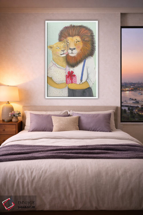 تابلو دکوراتیو روثی و هال اثر جانا واشتی - D3W