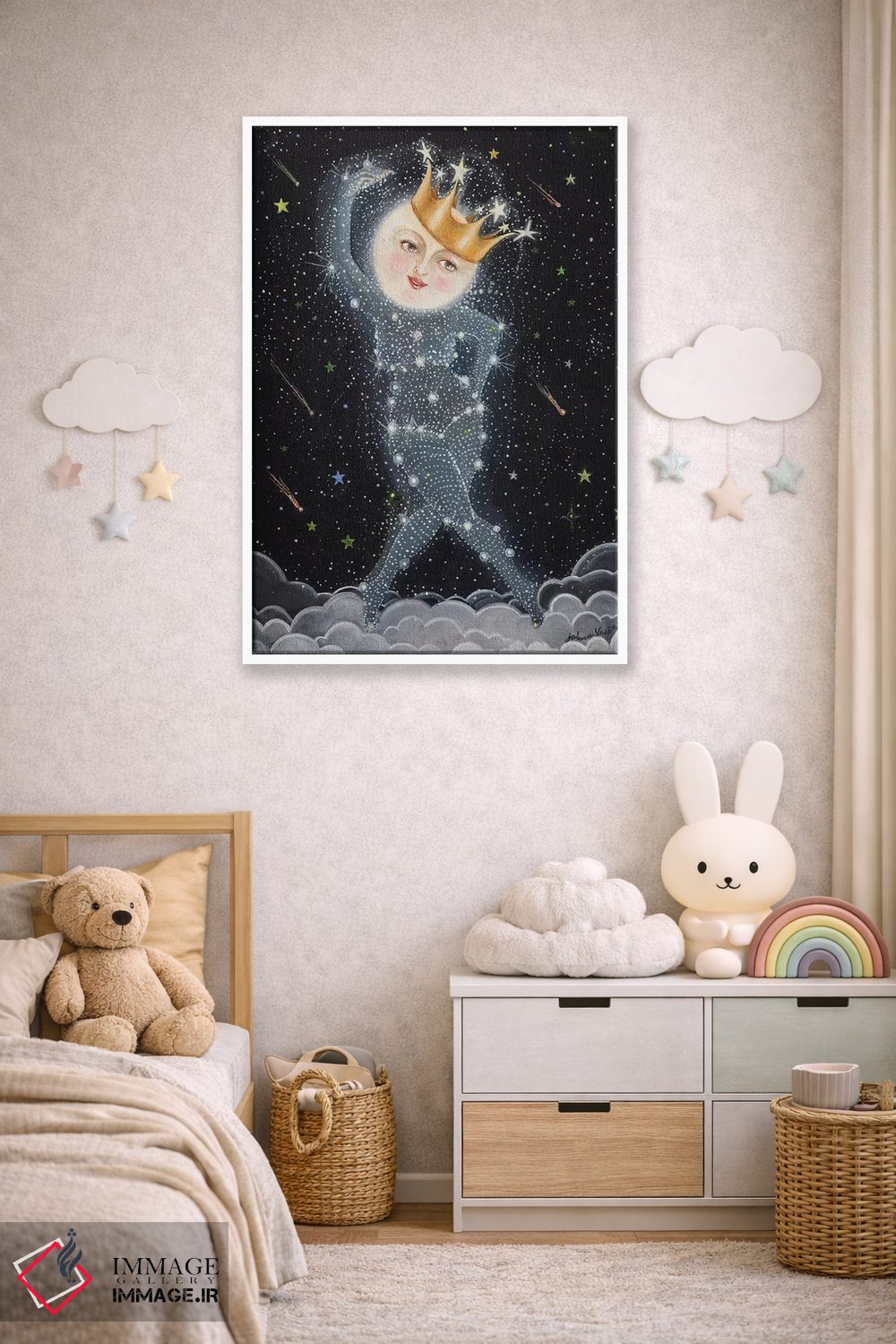 تابلو دکوراتیو ماه خواهر اثر جانا واشتی - D3W