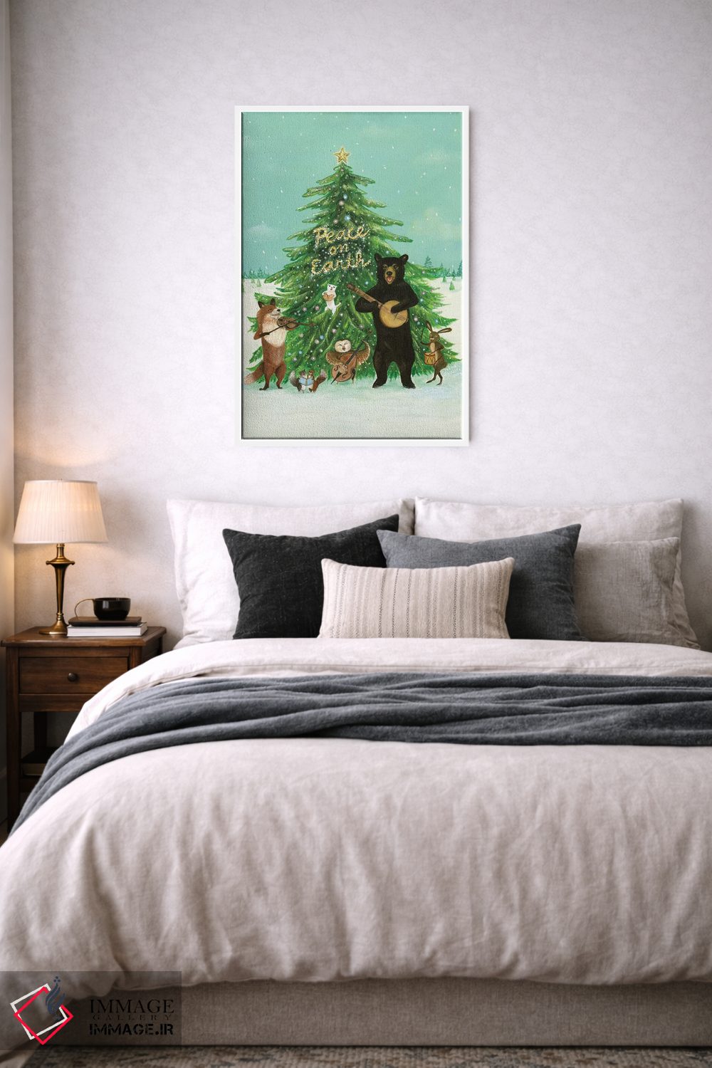 تابلو دکوراتیو صلح بر زمین اثر جانا واشتی - D6W