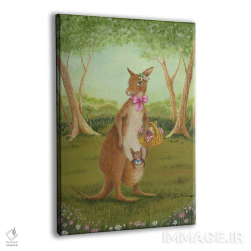 تابلو دکوراتیو مادر رو اثر جانا واشتی - نمای پرسپکتیو محصول