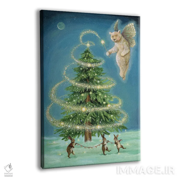 تابلو دکوراتیو پری انقلاب خورشیدی اثر جانا واشتی - نمای پرسپکتیو محصول