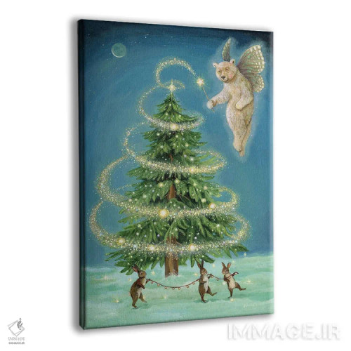 تابلو دکوراتیو پری انقلاب خورشیدی اثر جانا واشتی - نمای پرسپکتیو محصول