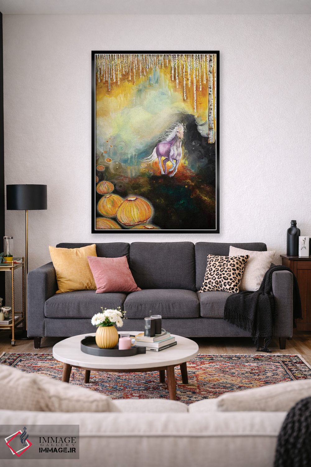 تابلو دکوراتیو سه زندگی اثر جانا واشتی - D2B