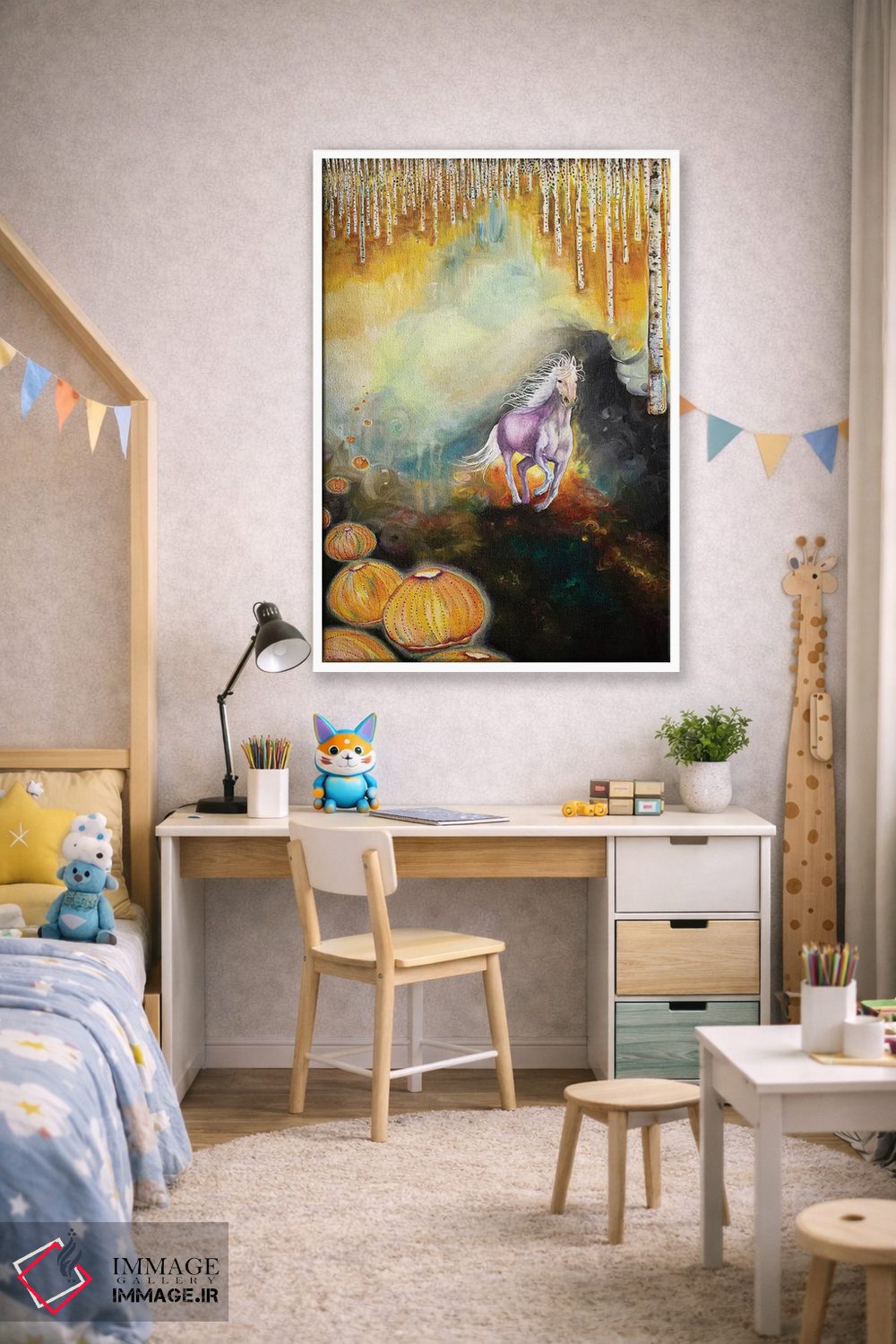 تابلو دکوراتیو سه زندگی اثر جانا واشتی - D1W