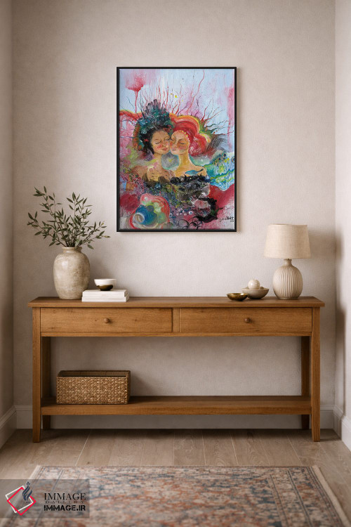 تابلو دکوراتیو دوست صمیمی اثر جانا واشتی - D1B