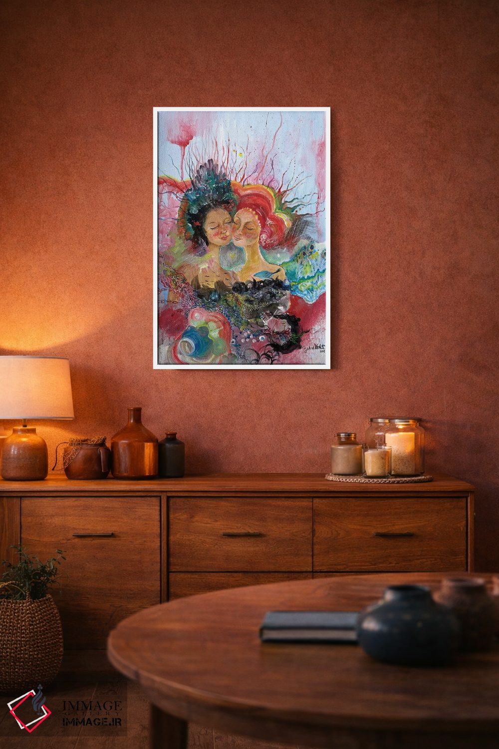 تابلو دکوراتیو دوست صمیمی اثر جانا واشتی - D3W