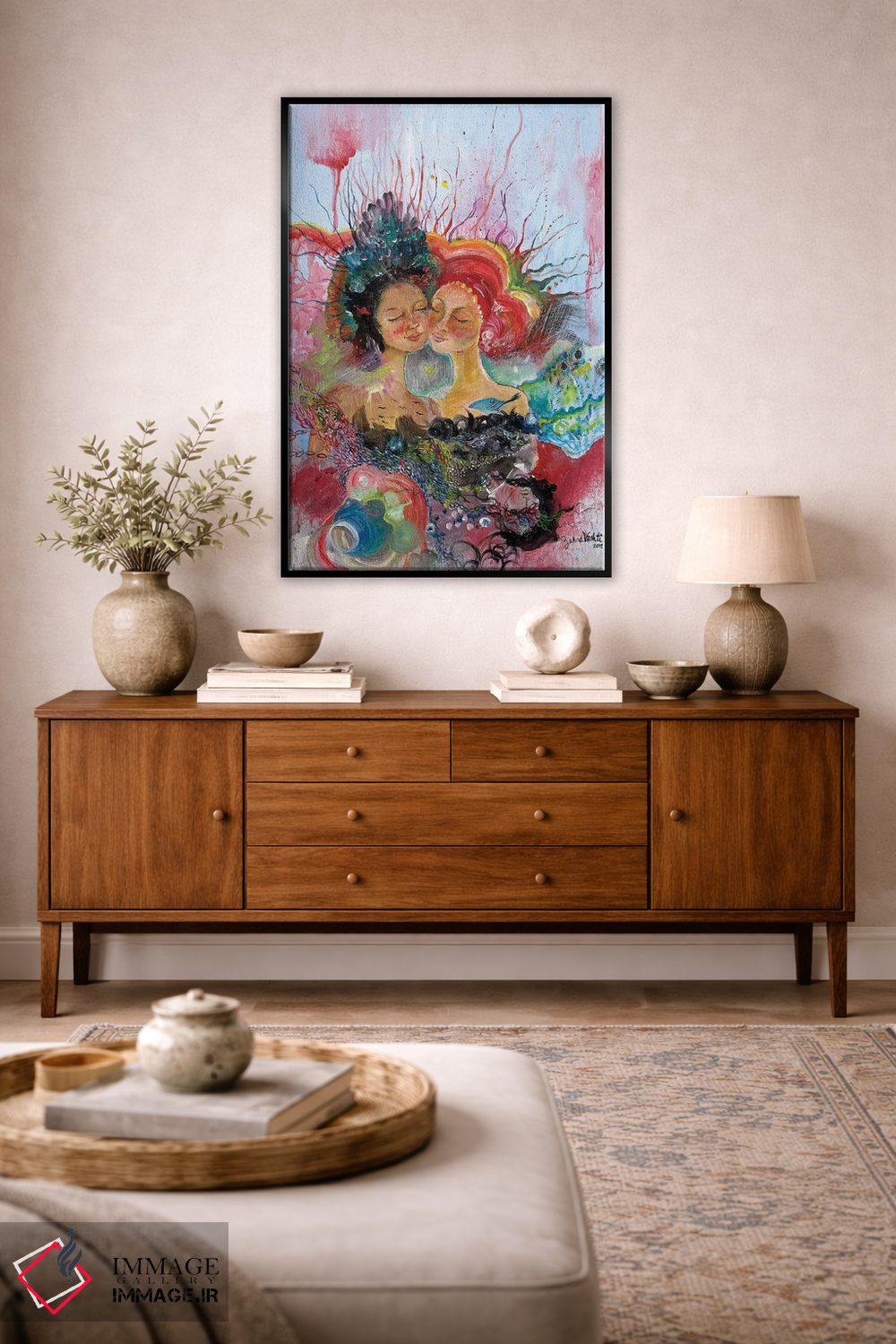 تابلو دکوراتیو دوست صمیمی اثر جانا واشتی - D4B