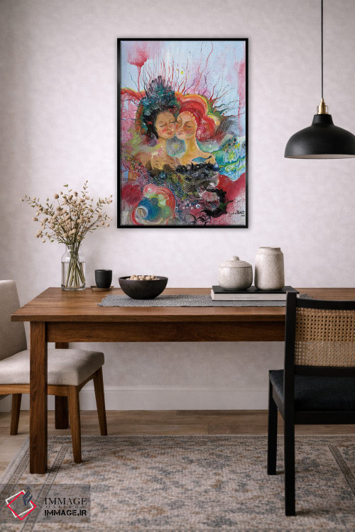 تابلو دکوراتیو دوست صمیمی اثر جانا واشتی - D5B