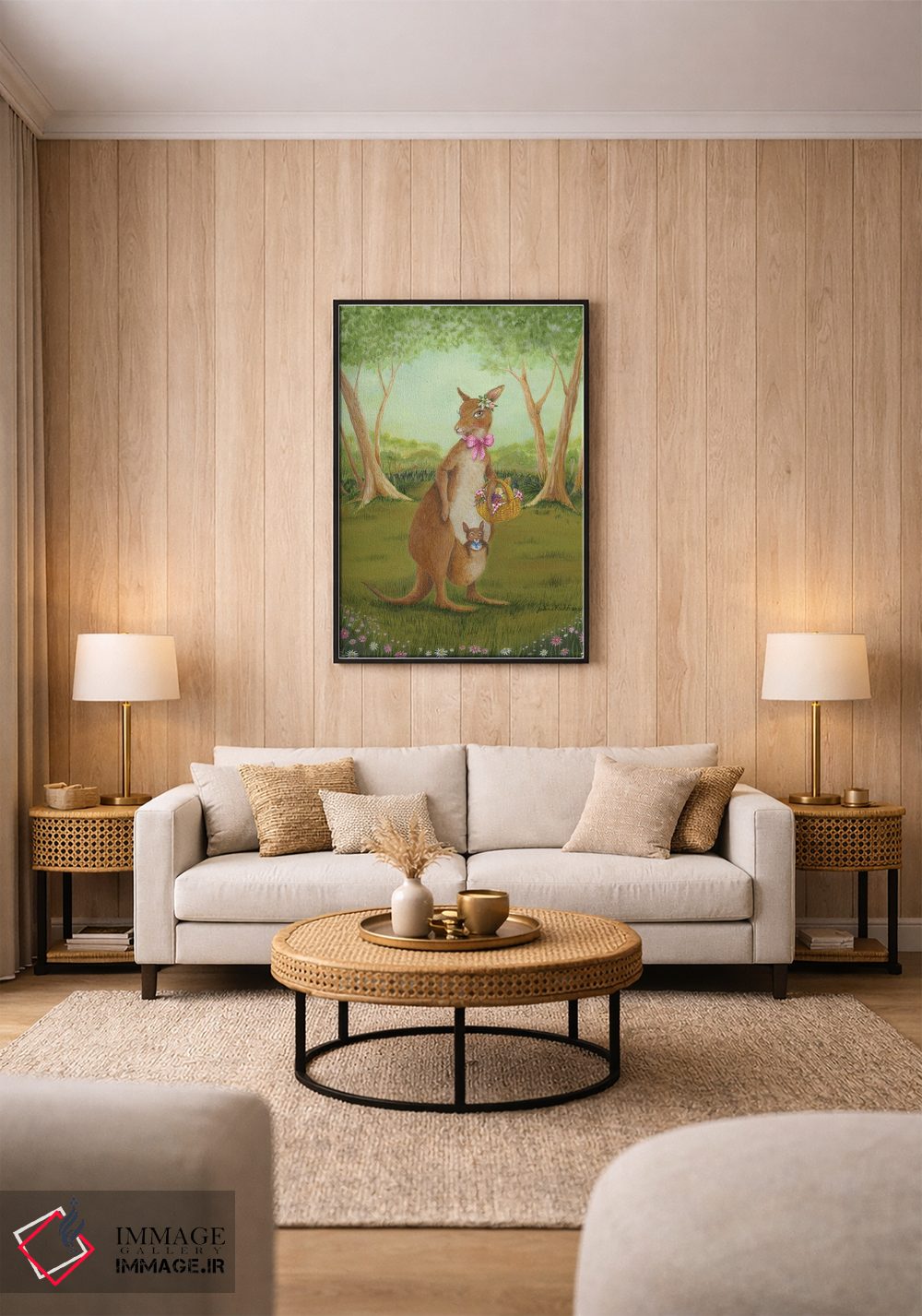 تابلو دکوراتیو مادر رو اثر جانا واشتی - D2B