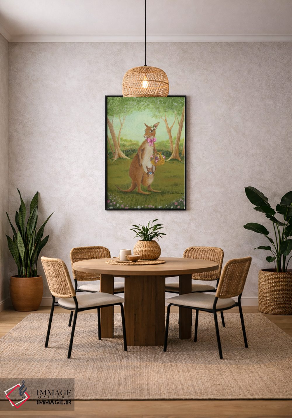 تابلو دکوراتیو مادر رو اثر جانا واشتی - D5B