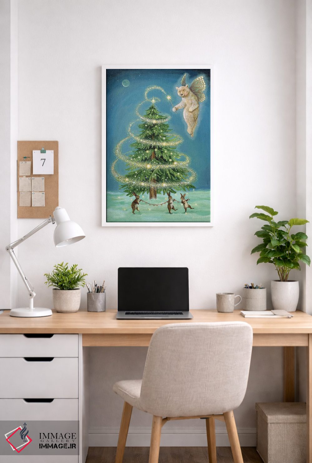 تابلو دکوراتیو پری انقلاب خورشیدی اثر جانا واشتی - D4W