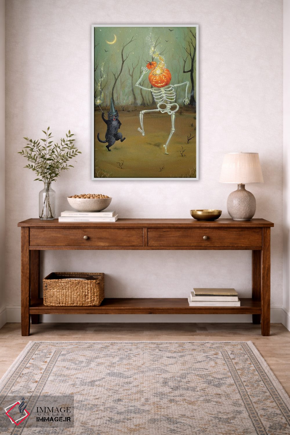 تابلو دکوراتیو درخشش های ترسناک اثر جانا واشتی - D4W