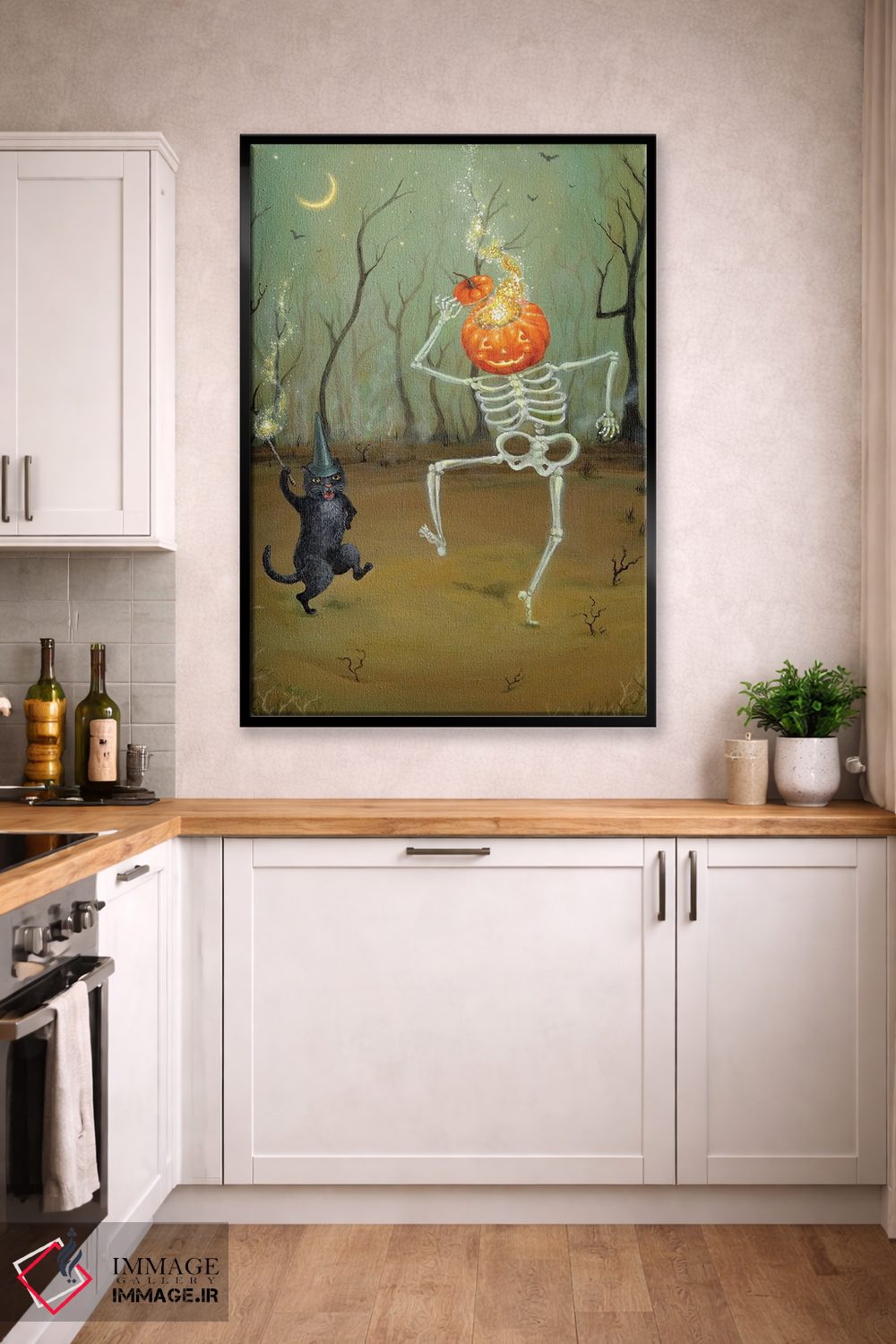 تابلو دکوراتیو درخشش های ترسناک اثر جانا واشتی - D2B