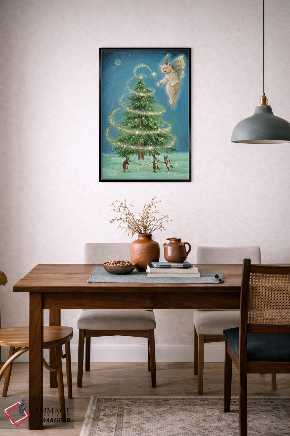 تابلو دکوراتیو پری انقلاب خورشیدی اثر جانا واشتی - D6B