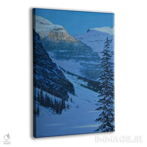 تابلو دکوراتیو نور زمستانی اثر جیک وندن برینگک - نمای پرسپکتیو محصول