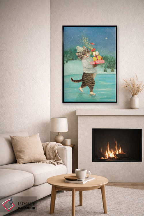 تابلو دکوراتیو شلوغی تعطیلات اثر جانا واشتی - D6B