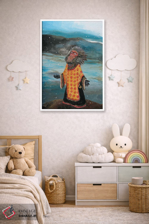 تابلو دکوراتیو اولین برف اثر جانا واشتی - D3W